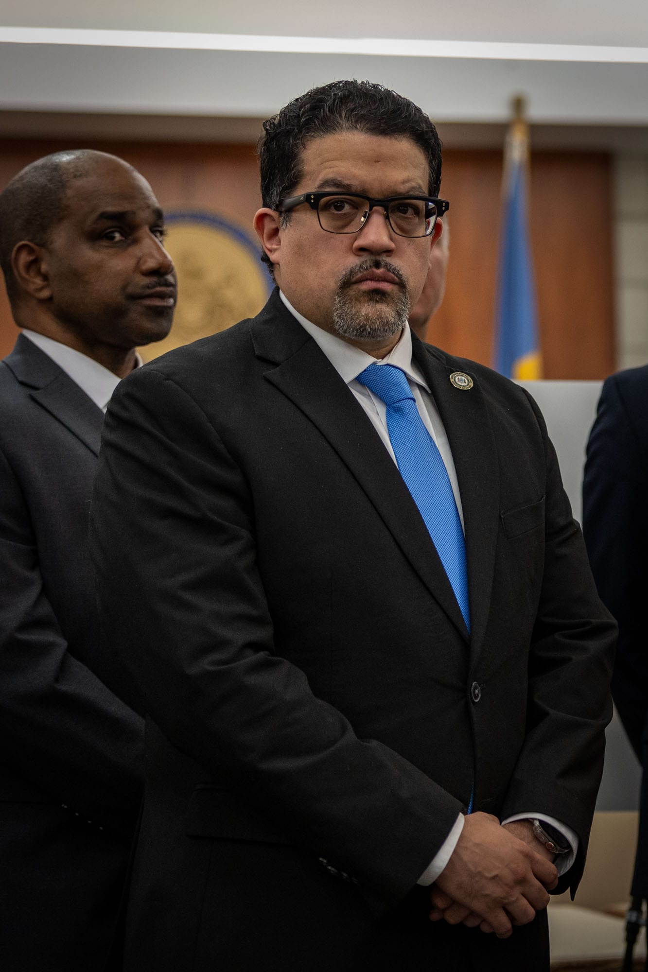 Neftali Ramos, Kensington Coordinator, at Wellness Court announcement