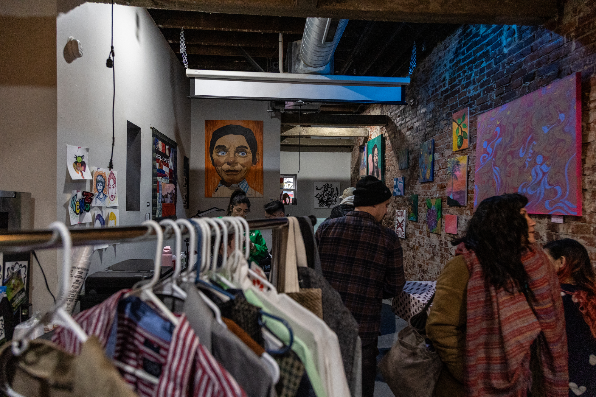 Art displayed at Vizion Gallery Year of the Snake exhibit