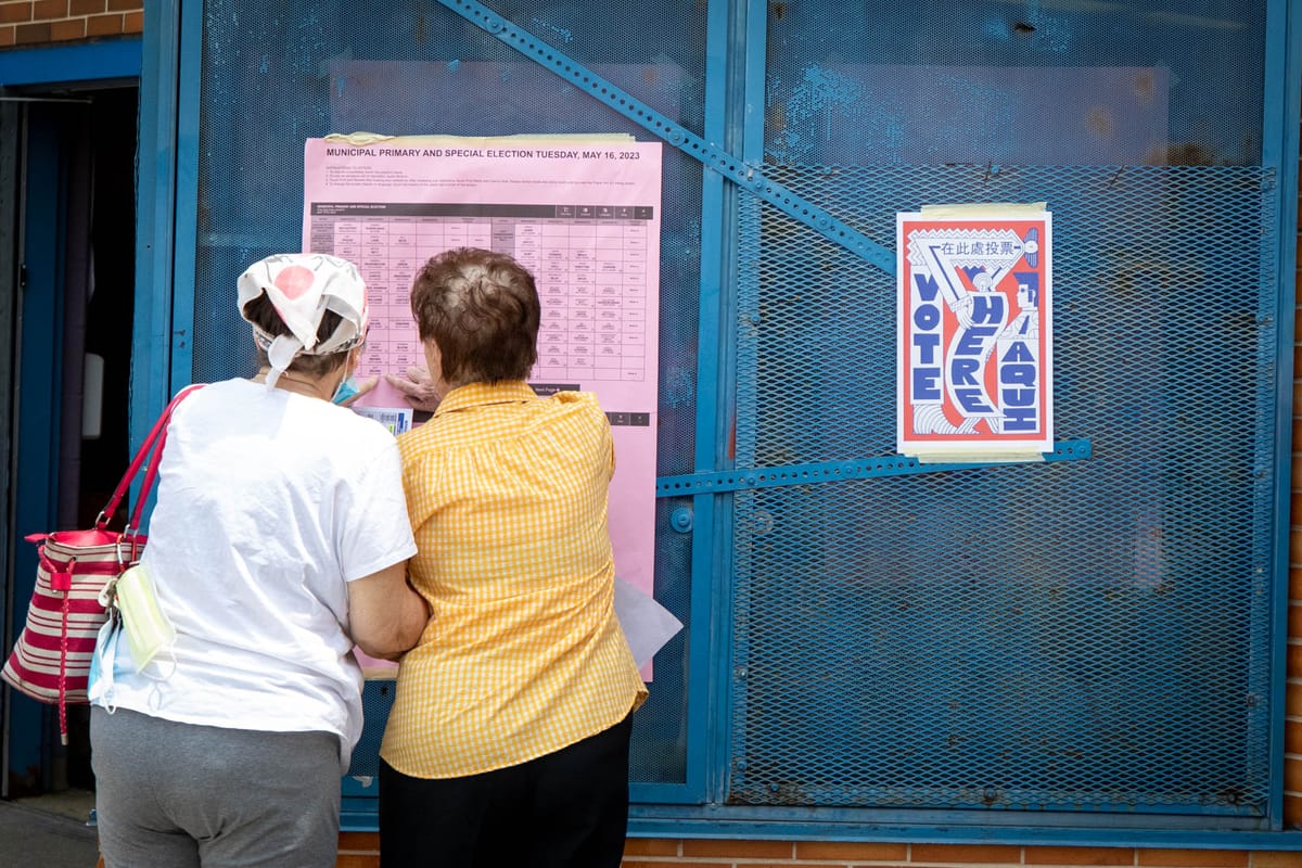 Kensington voters participate in Philly's historic but low turnout 2023 primary election