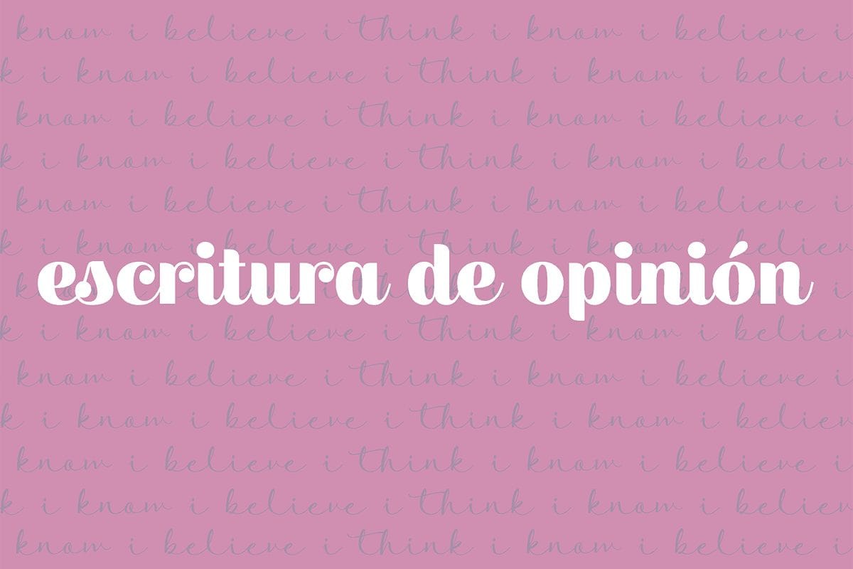 Convirtiendo tus opiniones en artículos de opinión