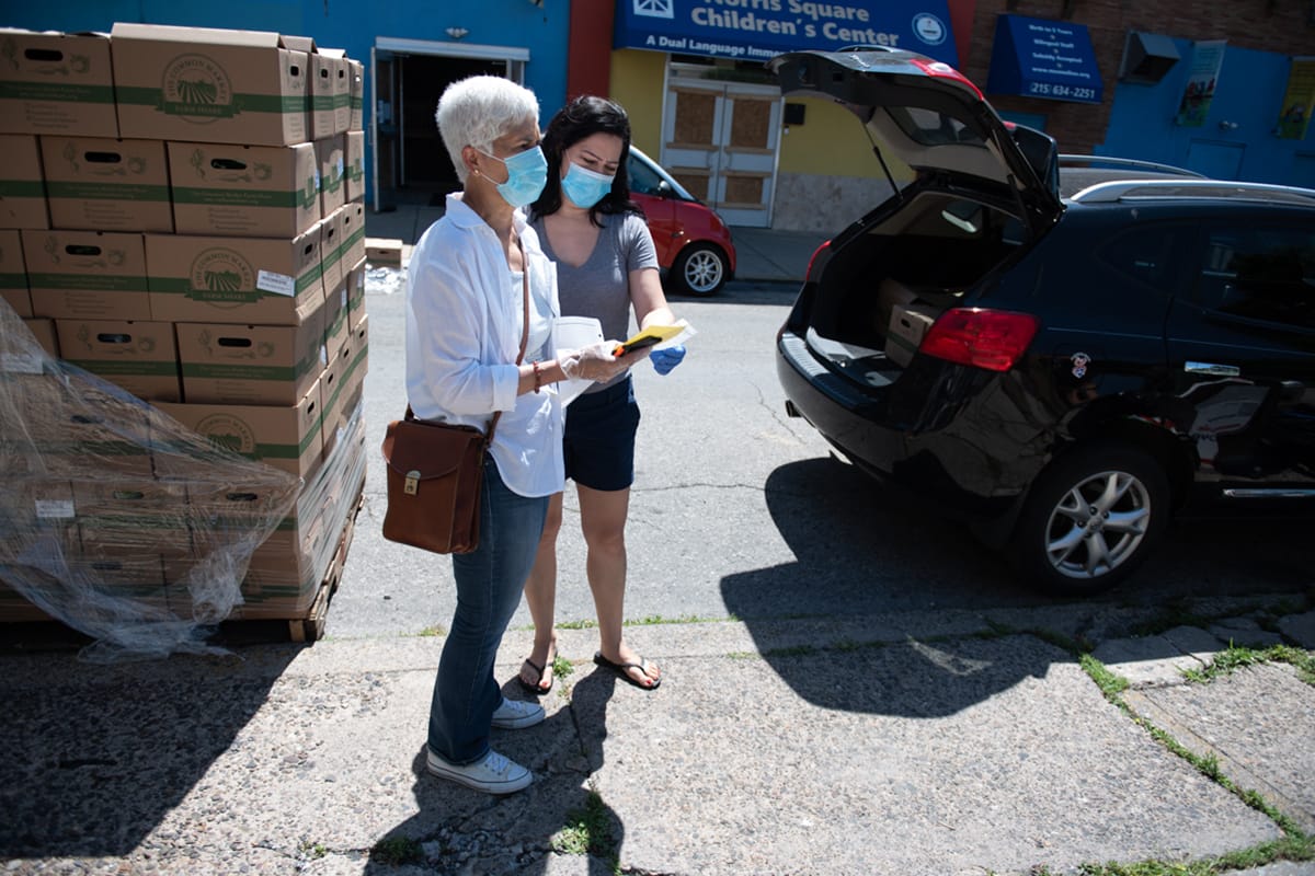 This Norris Square volunteer program has delivered nearly 100,000 pounds of groceries