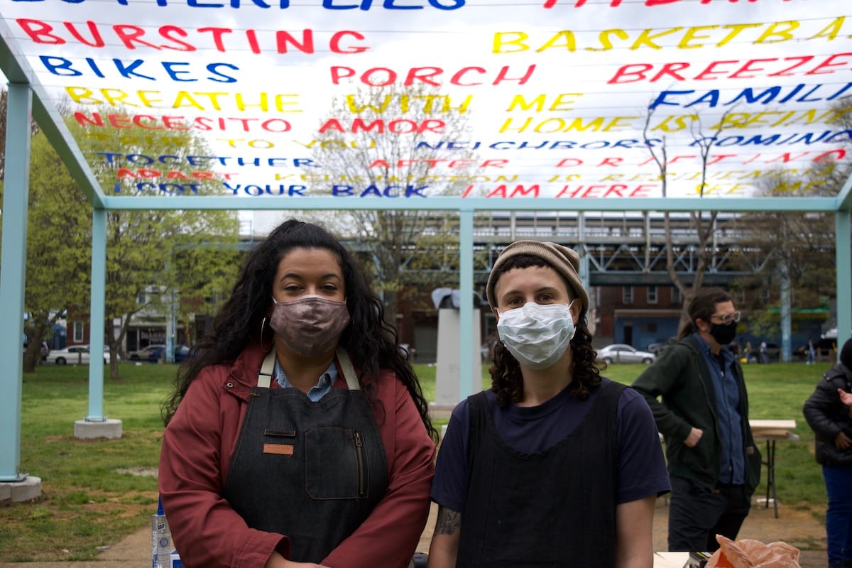 Harrowgate Park’s new sculpture promotes literacy through community voices