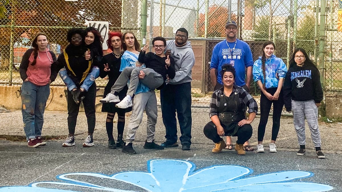 Harrowgate resident leads mural project at Scanlon Playground: ‘I would love to continue bringing communities together through art’