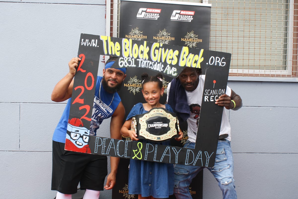The Block Gives Back hosts annual Peace & Play Day in Harrowgate