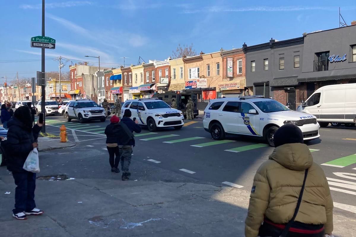 Last week’s “large, militarized police presence” was the attorney general’s office, not a Parker or Kensington caucus initiative