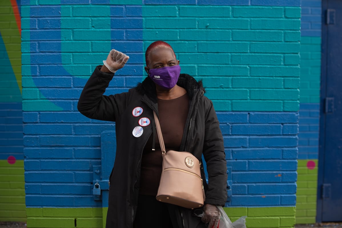 ‘Espero que estas votaciones cambien todo y que mi voto marque la diferencia’.