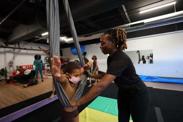Harrowgate aerial arts studio offers free and low-cost programs to express, exercise and connect