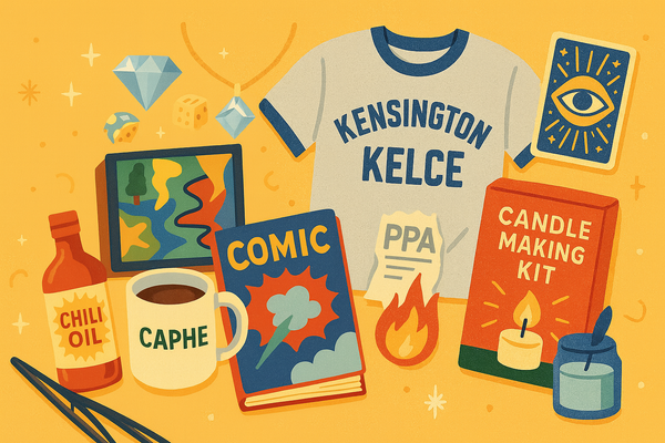Philly’s only 2025 gift guide with spiritual consults, PPA evasion and a Kensington Jason Kelce tee