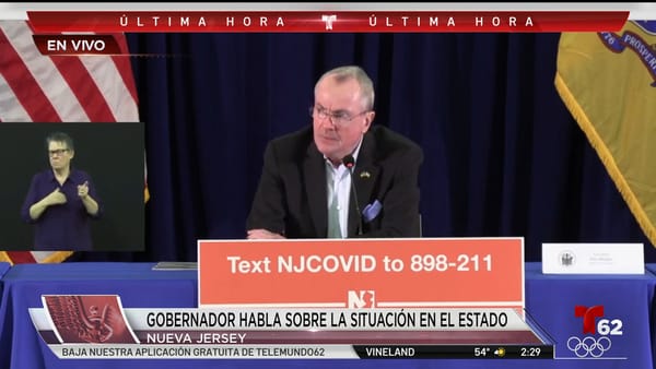 Alza en las muertes en Nueva Jersey, mientras miles se infectan con el COVID-19