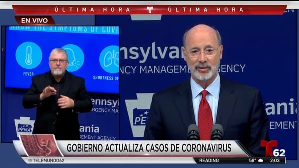 Cierre indefinido de comercios y escuelas en Pensilvania