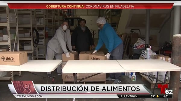 Duplican capacidad de entrega de alimentos en Filadelfia