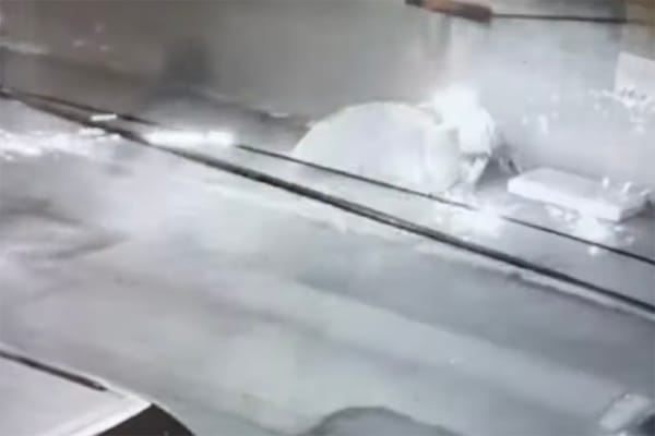 Someone shoots projectile fireworks at people experiencing homelessness in Kensington