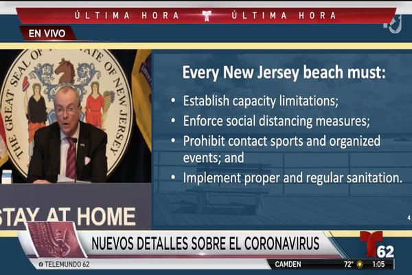 NJ abrirá las playas para el Día de la Recordación