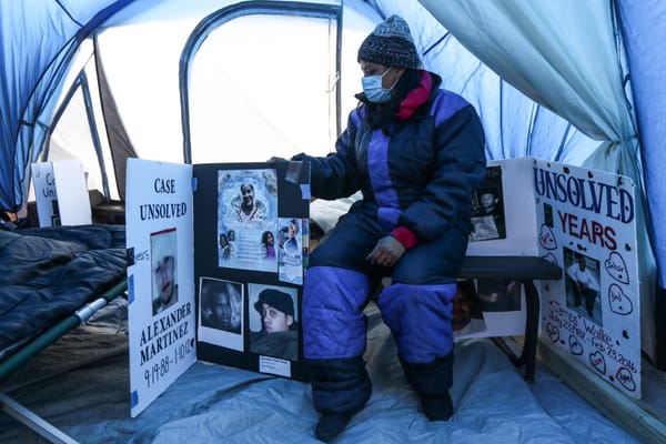 Campout for Peace: Kensington activist sleeps outside to bring attention to rising gun violence in Philly