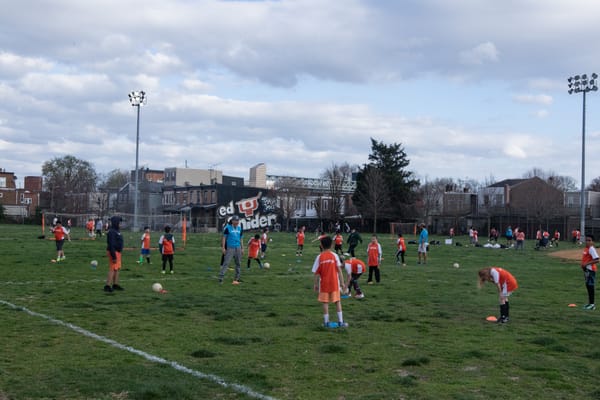 Safe-Hub Philadelphia builds young people's social and emotional skills through soccer at Scanlon Rec Center